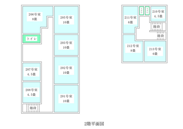 2階平面図